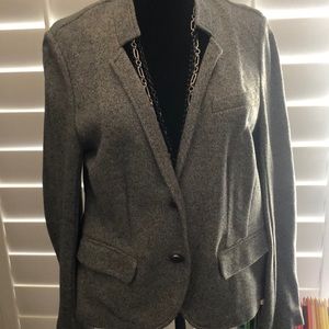 Blazer, gray weave